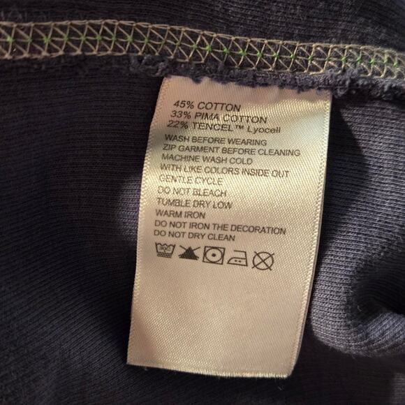 Tommy Bahamas navy blue quarter zip pull over size 3XL - Picture 4 of 7